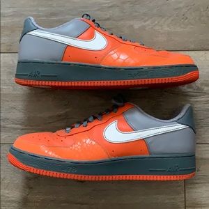 Air Force 1 Premium ‘Gaucho Gym’ org/gy sz 13 USED